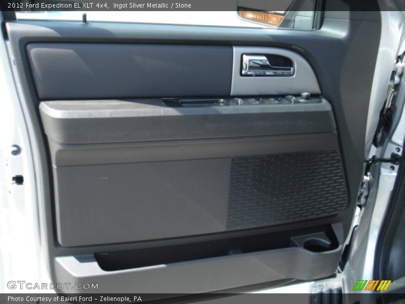 Ingot Silver Metallic / Stone 2012 Ford Expedition EL XLT 4x4