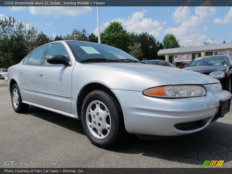 Front 3/4 View of 2003 Alero GL Sedan