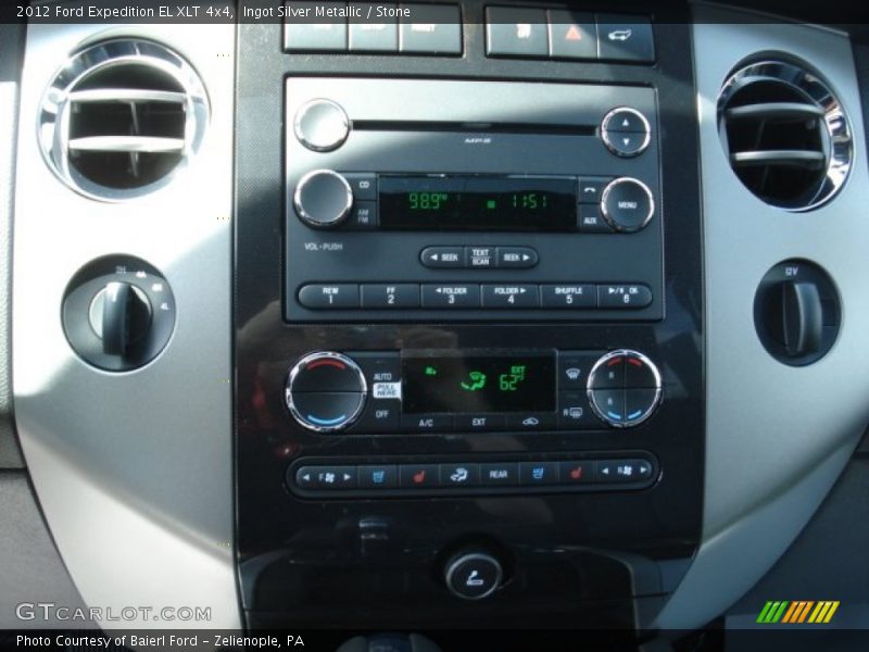 Ingot Silver Metallic / Stone 2012 Ford Expedition EL XLT 4x4