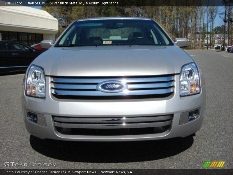 Silver Birch Metallic / Medium Light Stone 2008 Ford Fusion SEL V6