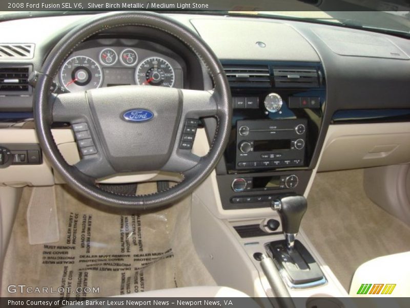 Silver Birch Metallic / Medium Light Stone 2008 Ford Fusion SEL V6