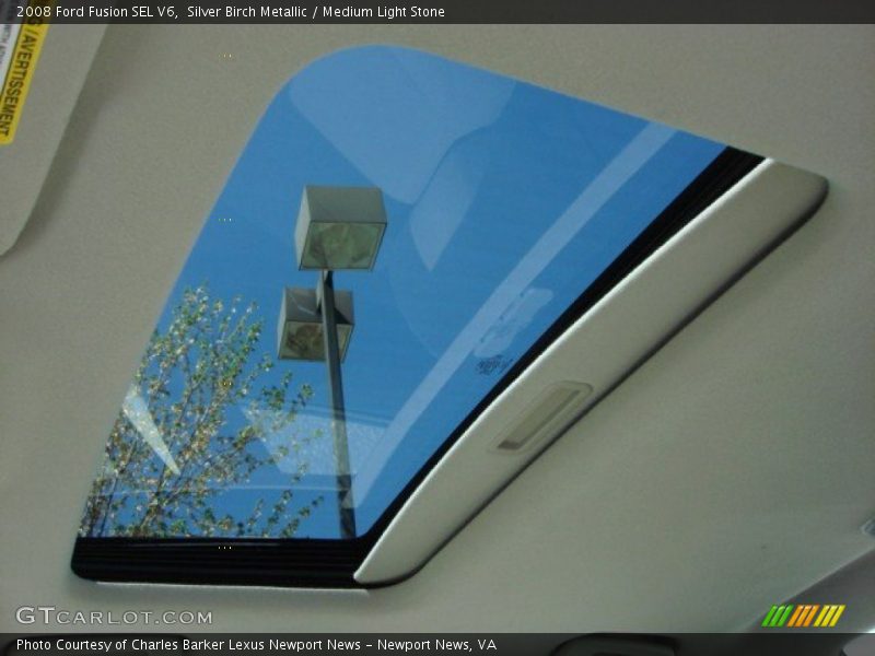 Silver Birch Metallic / Medium Light Stone 2008 Ford Fusion SEL V6