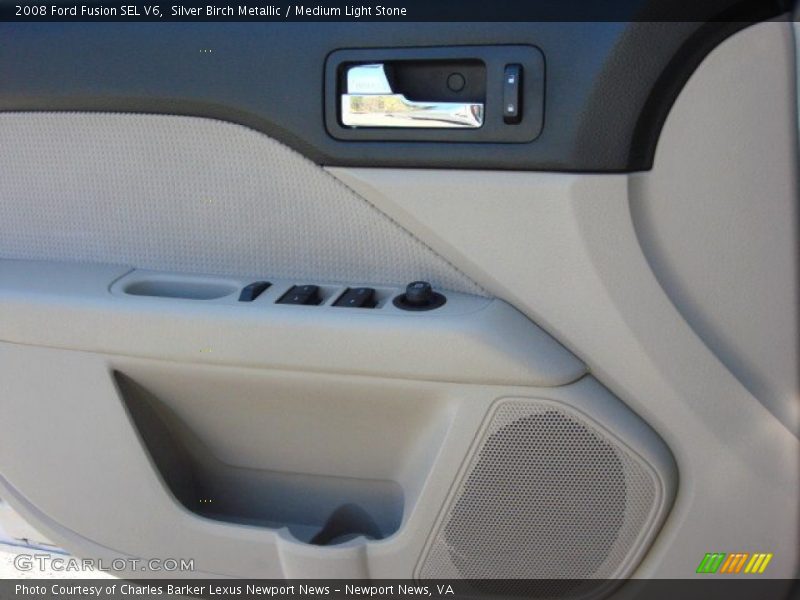 Silver Birch Metallic / Medium Light Stone 2008 Ford Fusion SEL V6