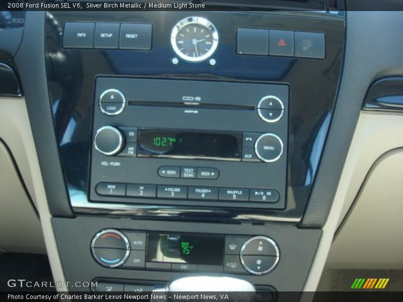 Silver Birch Metallic / Medium Light Stone 2008 Ford Fusion SEL V6