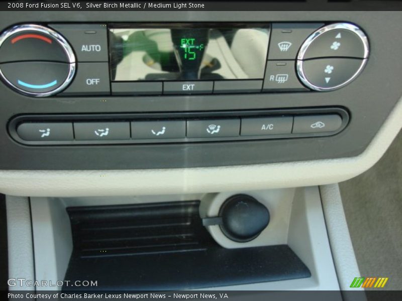 Silver Birch Metallic / Medium Light Stone 2008 Ford Fusion SEL V6