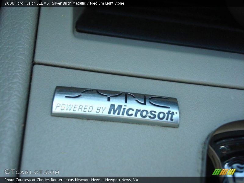 Silver Birch Metallic / Medium Light Stone 2008 Ford Fusion SEL V6