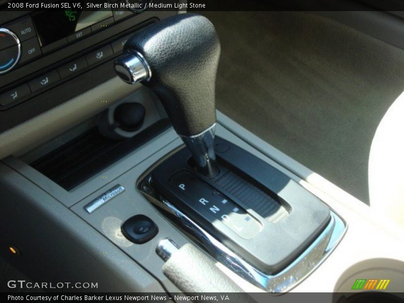 Silver Birch Metallic / Medium Light Stone 2008 Ford Fusion SEL V6