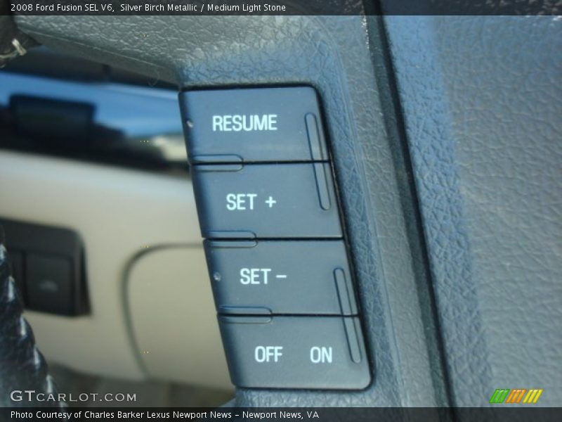 Silver Birch Metallic / Medium Light Stone 2008 Ford Fusion SEL V6