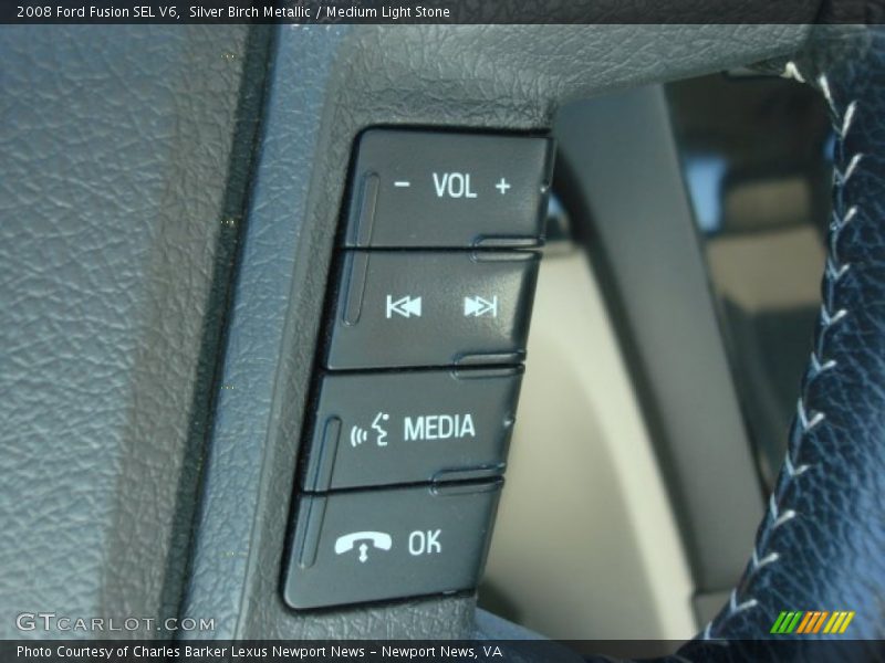Silver Birch Metallic / Medium Light Stone 2008 Ford Fusion SEL V6