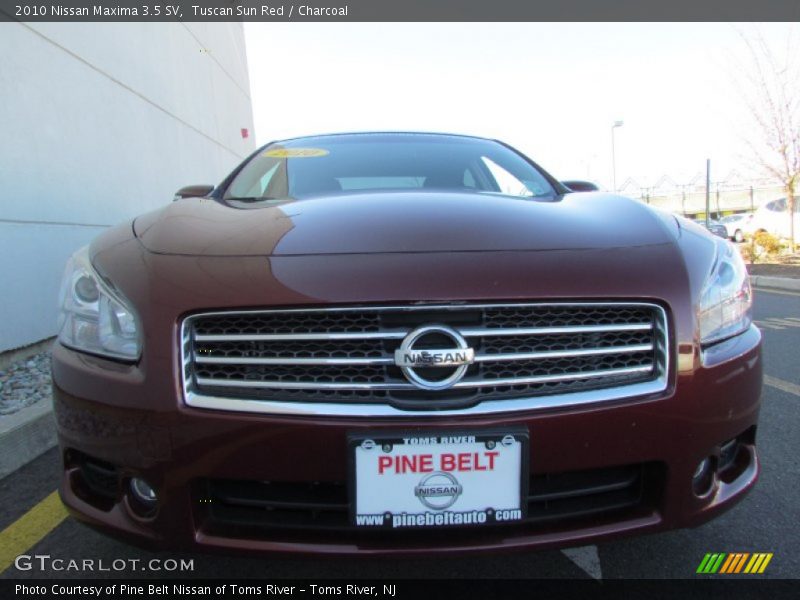 Tuscan Sun Red / Charcoal 2010 Nissan Maxima 3.5 SV