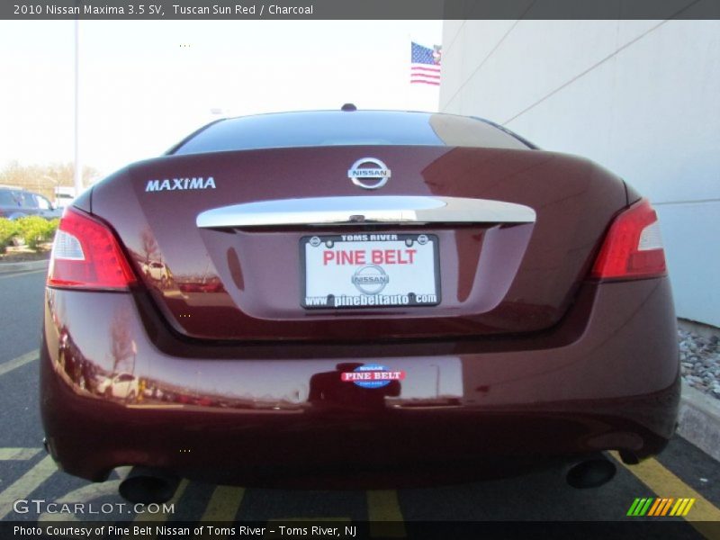 Tuscan Sun Red / Charcoal 2010 Nissan Maxima 3.5 SV
