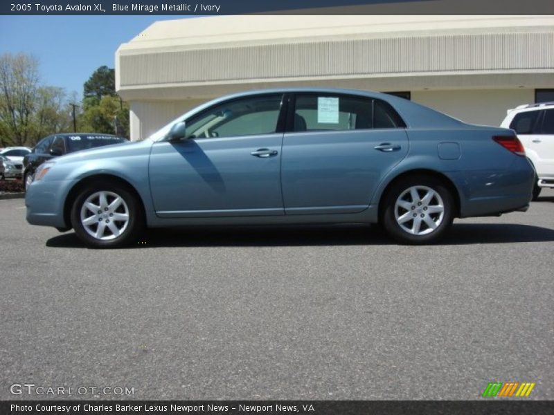 Blue Mirage Metallic / Ivory 2005 Toyota Avalon XL