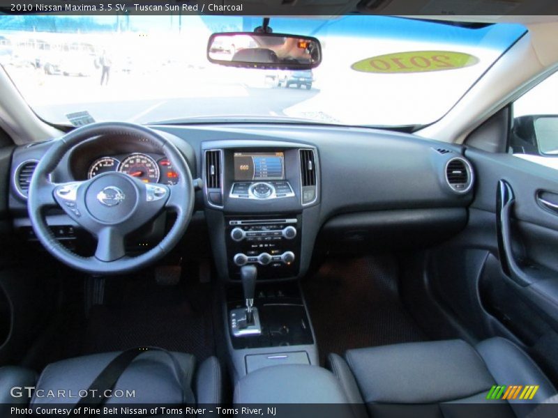Tuscan Sun Red / Charcoal 2010 Nissan Maxima 3.5 SV
