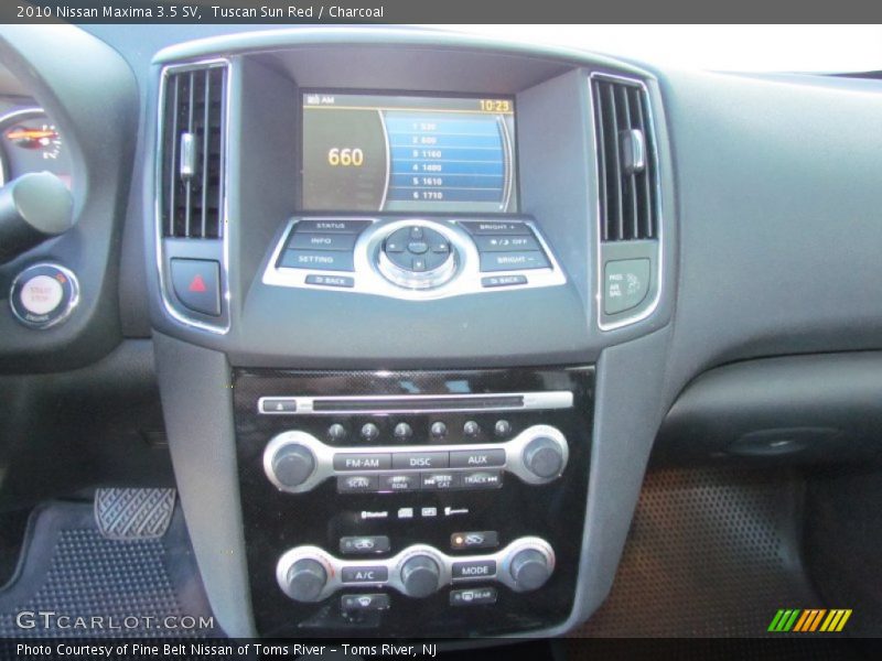 Tuscan Sun Red / Charcoal 2010 Nissan Maxima 3.5 SV