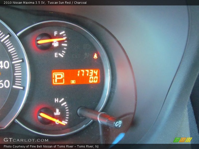 Tuscan Sun Red / Charcoal 2010 Nissan Maxima 3.5 SV