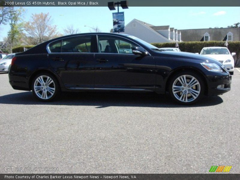 Black Opal Mica / Black 2008 Lexus GS 450h Hybrid