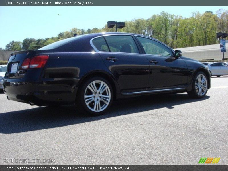 Black Opal Mica / Black 2008 Lexus GS 450h Hybrid