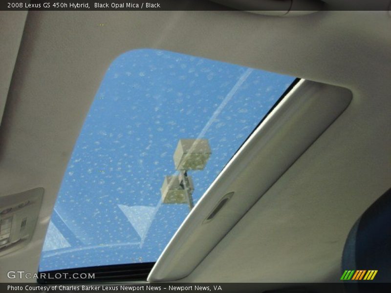 Black Opal Mica / Black 2008 Lexus GS 450h Hybrid