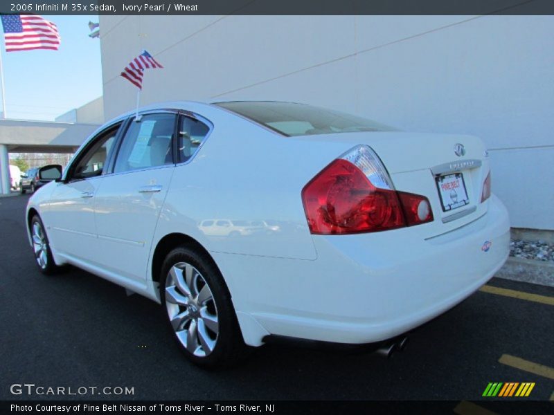 Ivory Pearl / Wheat 2006 Infiniti M 35x Sedan