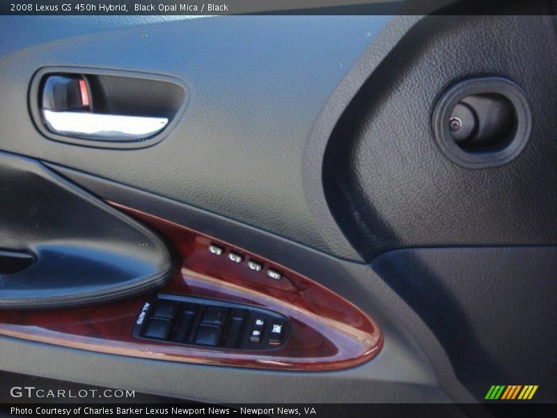 Black Opal Mica / Black 2008 Lexus GS 450h Hybrid