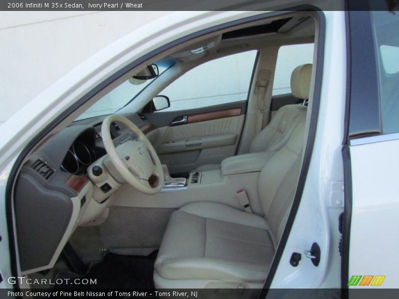 Ivory Pearl / Wheat 2006 Infiniti M 35x Sedan