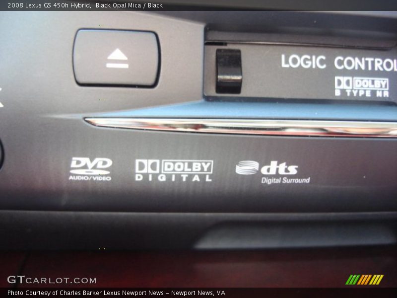Black Opal Mica / Black 2008 Lexus GS 450h Hybrid