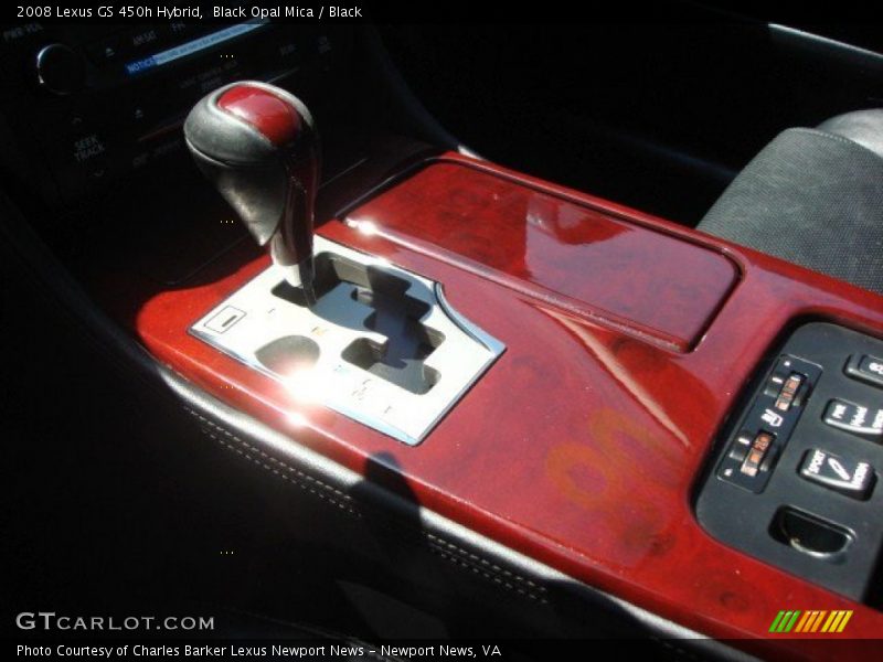 Black Opal Mica / Black 2008 Lexus GS 450h Hybrid