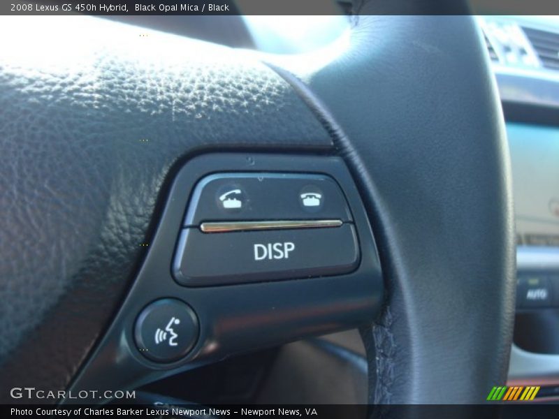 Black Opal Mica / Black 2008 Lexus GS 450h Hybrid