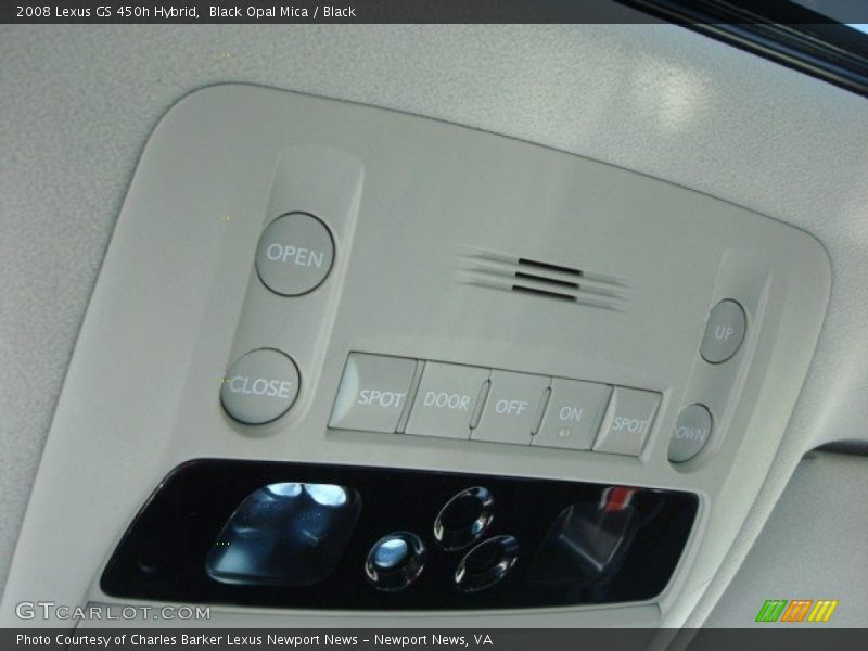 Black Opal Mica / Black 2008 Lexus GS 450h Hybrid