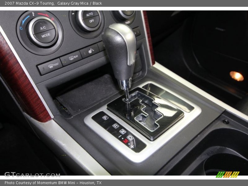 Galaxy Gray Mica / Black 2007 Mazda CX-9 Touring