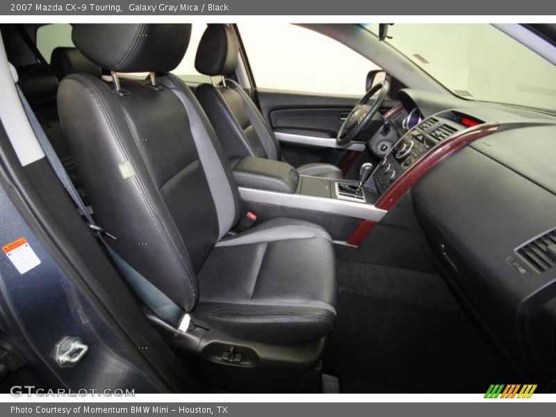 Galaxy Gray Mica / Black 2007 Mazda CX-9 Touring