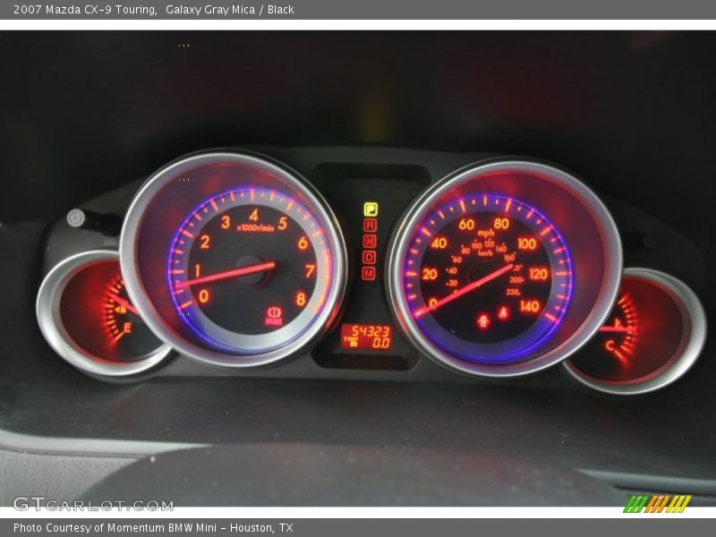 Galaxy Gray Mica / Black 2007 Mazda CX-9 Touring