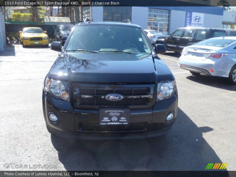 Black / Charcoal Black 2010 Ford Escape XLT Sport Package 4WD
