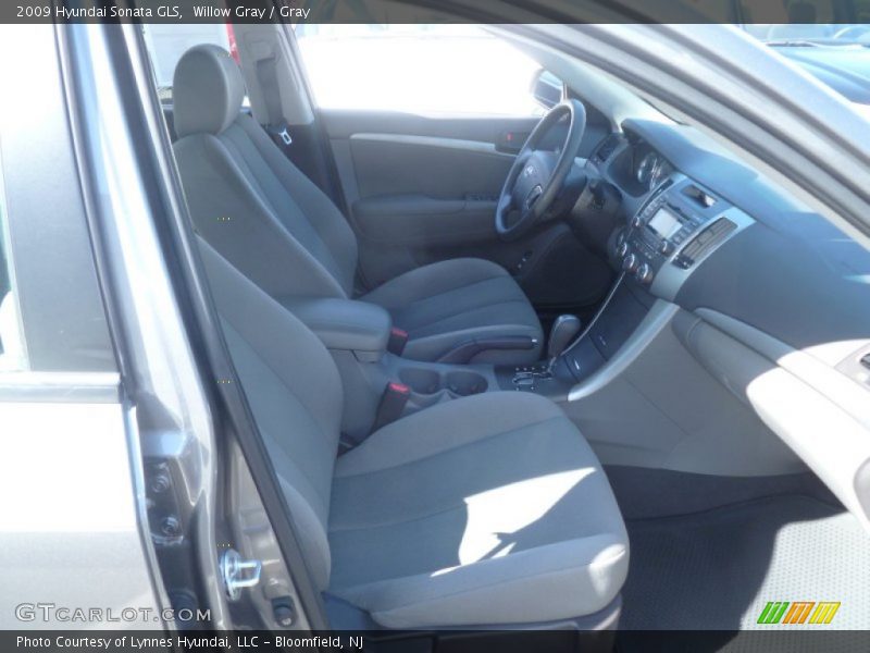 Willow Gray / Gray 2009 Hyundai Sonata GLS