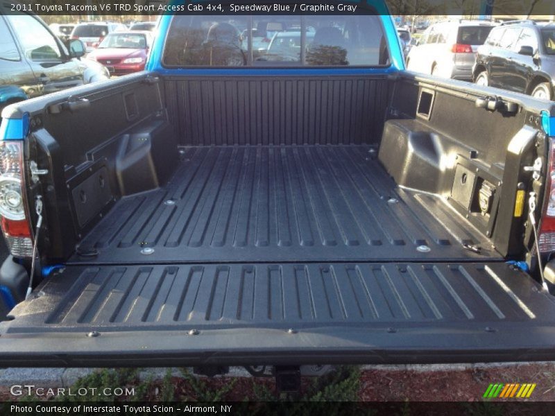 Speedway Blue / Graphite Gray 2011 Toyota Tacoma V6 TRD Sport Access Cab 4x4