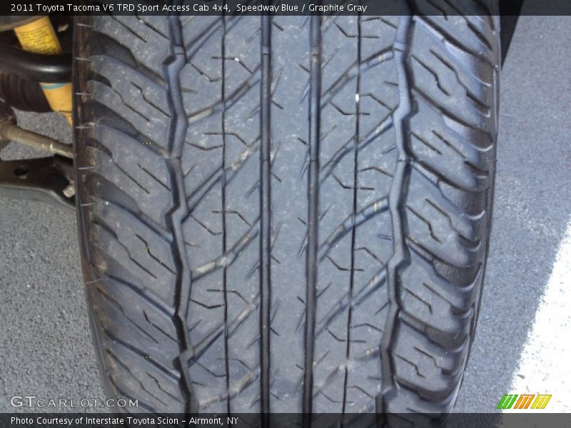 Speedway Blue / Graphite Gray 2011 Toyota Tacoma V6 TRD Sport Access Cab 4x4