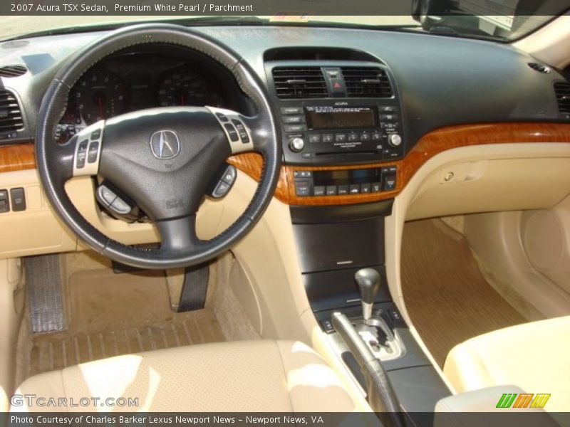 Dashboard of 2007 TSX Sedan