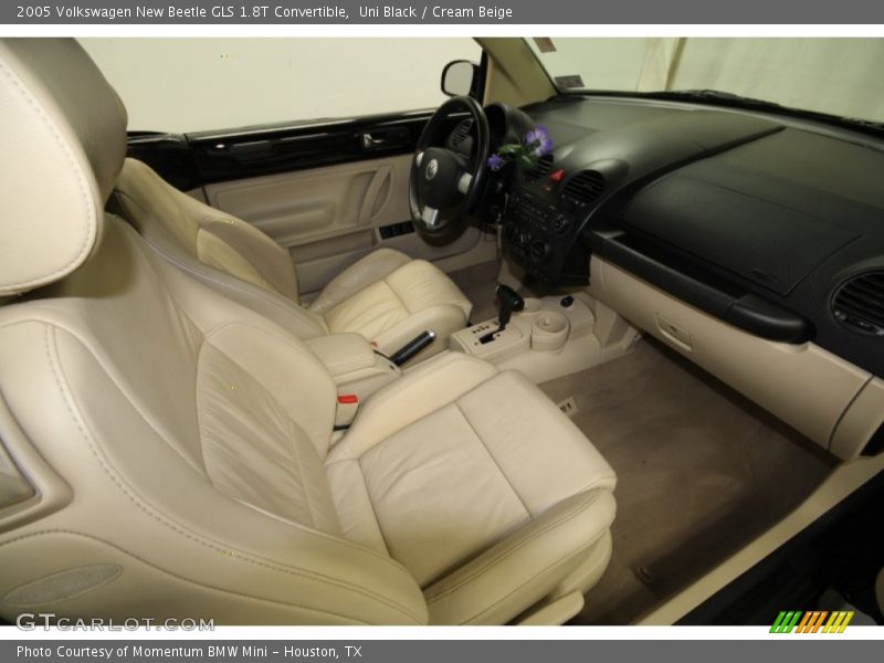 Uni Black / Cream Beige 2005 Volkswagen New Beetle GLS 1.8T Convertible