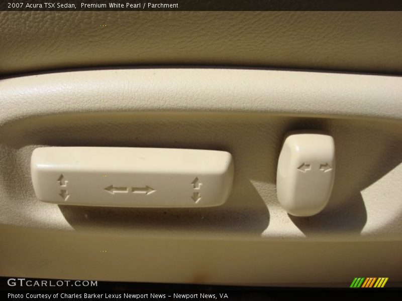 Controls of 2007 TSX Sedan