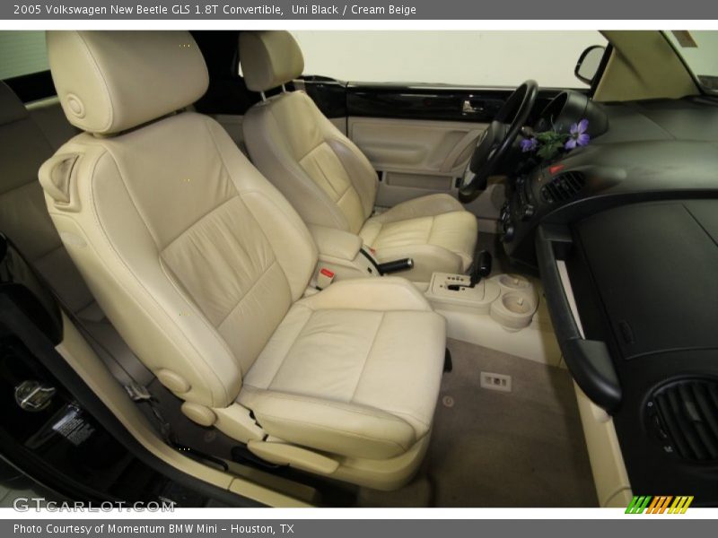 Uni Black / Cream Beige 2005 Volkswagen New Beetle GLS 1.8T Convertible