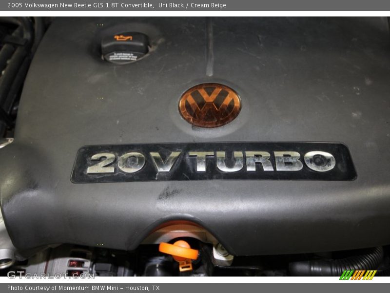 Uni Black / Cream Beige 2005 Volkswagen New Beetle GLS 1.8T Convertible