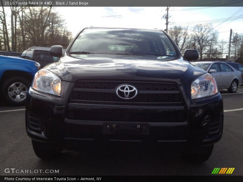 Black / Sand Beige 2010 Toyota RAV4 I4 4WD