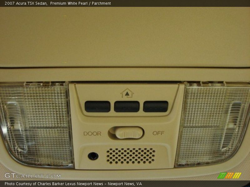 Premium White Pearl / Parchment 2007 Acura TSX Sedan