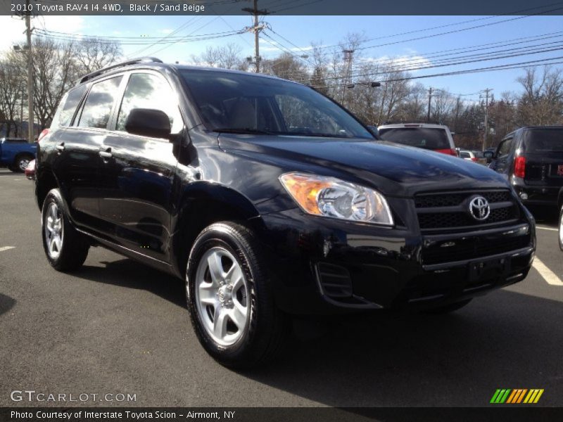 Black / Sand Beige 2010 Toyota RAV4 I4 4WD