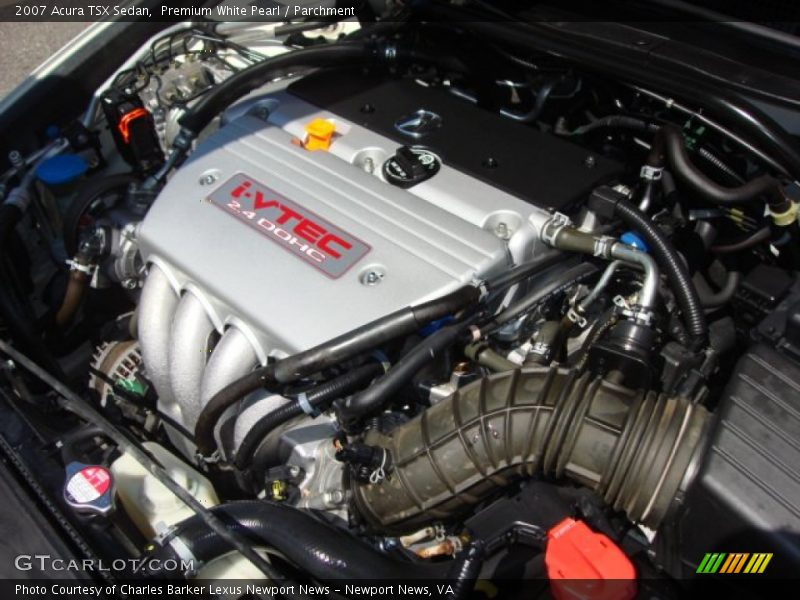  2007 TSX Sedan Engine - 2.4 Liter DOHC 16-Valve i-VTEC 4 Cylinder