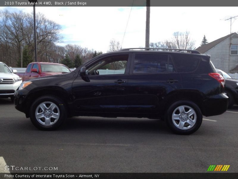 Black / Sand Beige 2010 Toyota RAV4 I4 4WD