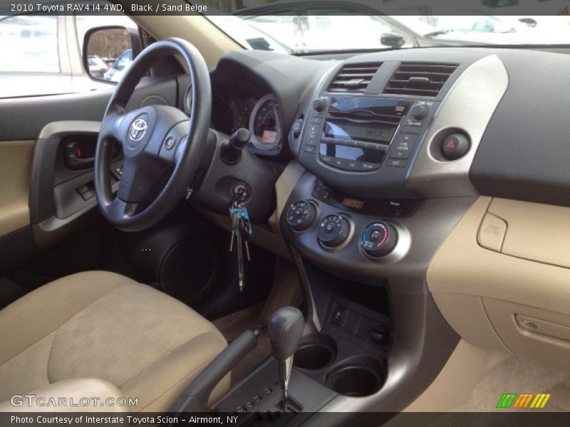 Dashboard of 2010 RAV4 I4 4WD