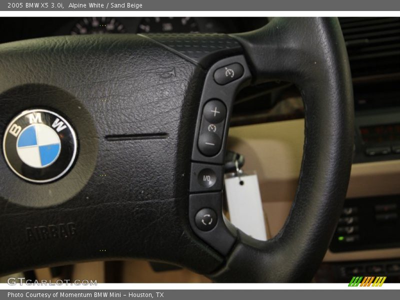 Alpine White / Sand Beige 2005 BMW X5 3.0i