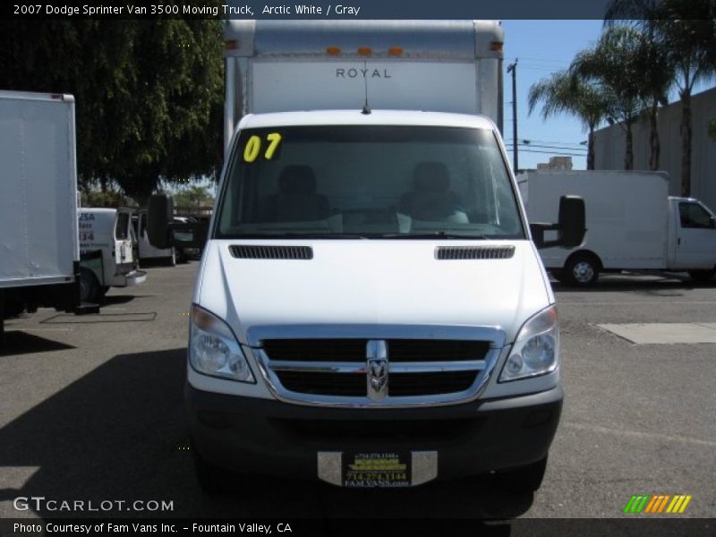 Arctic White / Gray 2007 Dodge Sprinter Van 3500 Moving Truck