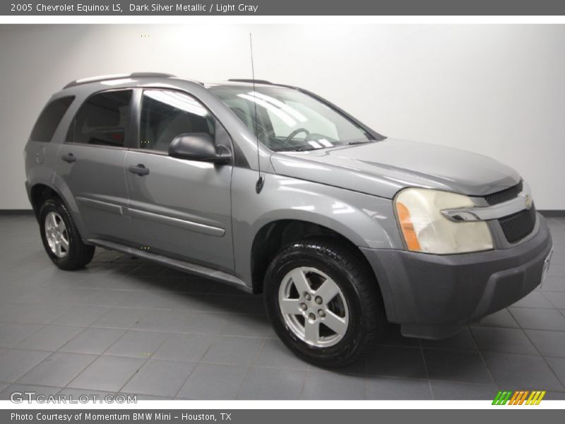 Dark Silver Metallic / Light Gray 2005 Chevrolet Equinox LS